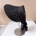 New Summer Raffia Grass Straw Hat Women Empty Top Visor Sun Protection Hat Fashion Bow Beach Hat Luxury Ribbon Cap Wholesale