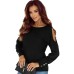 Green Asymmetrical Cut Out Buttoned Long Sleeve Top
