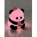 Panda silicone Lamp Room Decor Birthday Gifts Huahua Panda Fun Lamp