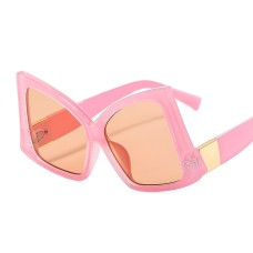 Large irregular frame new women's sunglasses butterfly cat eyes