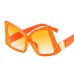 Large irregular frame new women's sunglasses butterfly cat eyes