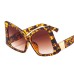 Large irregular frame new women's sunglasses butterfly cat eyes
