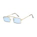 Rectangle Women's Sunglasses Single Bridge Sun Glasses Vintage Design Tiny Frame Shades Oculos De Sol for Ladies