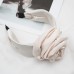 Hair hoop high skull top  wide edge  French style hair cave fabric, solid color headband hair clip  hair accessory