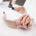 Hair hoop high skull top  wide edge  French style hair cave fabric, solid color headband hair clip  hair accessory