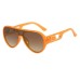 Fashionable and versatile sunglasses large frame one piece toad mirror UV resistant personalized sunglasses for women Fashionable and versatile sunglasses large frame one piece toad mirror UV resistant personalized sunglasses for women
