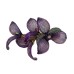 Fashion Elegant Iris Hairpin For Women Bridal Hair Accessories Popular 3D Flower Spring Clip Decoration Romantic Jewelry Tiara