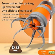 Pet cleaning supplies cartoon toilet clip outdoor poop shovel pet toilet pickup