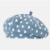 Cute Lace Mesh Princess Berets for Women Spring and Summer Japanese Versatile Sweet Literary Show Face Little Painter Hats