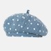 Cute Lace Mesh Princess Berets for Women Spring and Summer Japanese Versatile Sweet Literary Show Face Little Painter Hats