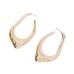 Irregular hollow alloy, personalized and trendy design, light luxury, versatile for daily use