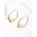 Irregular hollow alloy, personalized and trendy design, light luxury, versatile for daily use