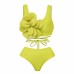 Sexy high waistband bikini three piece set