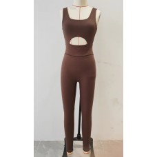 Sexy V-Back Yoga Sets Women Sleeveless Sports Suits Overalls Workout Outfits Fitness Clothing Jumpsuits deportivo mujer Gym Sexy V-Back Yoga Sets Women Sleeveless Sports Suits Overalls Workout Outfits Fitness Clothing Jumpsuits deportivo mujer Gym