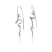 Fashionable abstract three-dimensional design earrings temperament female earrings hanging jewelry accessories gifts