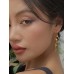 Fashionable abstract three-dimensional design earrings temperament female earrings hanging jewelry accessories gifts