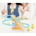 Children's Little Yellow Duck Climbing Stairs Puzzle Electric Track One Year Old Baby Toy Slide