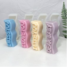 English Letters Christmas Candle Silicone Mold DIY Handmade Art Gypsum Soap Baby Birthday Cake Decoration Valentine's Day Gifts English Letters Christmas Candle Silicone Mold DIY Handmade Art Gypsum Soap Baby Birthday Cake Decoration Valentine's Day Gifts