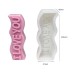 English Letters Christmas Candle Silicone Mold DIY Handmade Art Gypsum Soap Baby Birthday Cake Decoration Valentine's Day Gifts