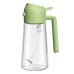 Oil spray bottle glass household kitchen leak proof oil bottle atomized mist filled edible oil container
