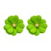 Forest style flower earrings small fresh earrings