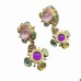 Colorful earrings jewelry dopamine color matching