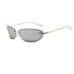 Brown Fashion Glasses Cut Edge Futuristic Street Photo Sunglasses Brown Fashion Glasses Cut Edge Futuristic Street Photo Sunglasses