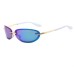 Brown Fashion Glasses Cut Edge Futuristic Street Photo Sunglasses Brown Fashion Glasses Cut Edge Futuristic Street Photo Sunglasses