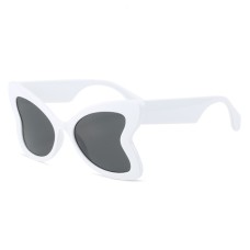 Personalized and novel butterfly PC contrasting color fashionable sunglasses