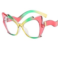 Personalized colorful cat-eye butterfly personalized flat mirror
