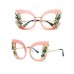 Diamond-encrusted personalized frame fashion sunglasses