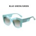 Fashionable gray three-dimensional frame sunglasses