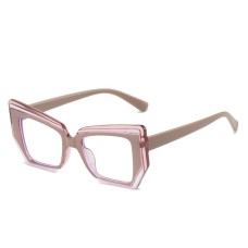 Glasses women's fashionable literary flat frames