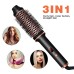 Electric Ionic Ceramic Rolling Round Hair Curler Brush Heated Thermal Brush