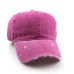 Autumn and winter distressed personalized soft-top cap Harajuku retro hat