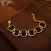 Necklace Women's Fashion Palace Style Block Splicing Retro Clavicle Chain
