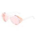 Punk sunglasses steam glasses personalized oval sunglasses