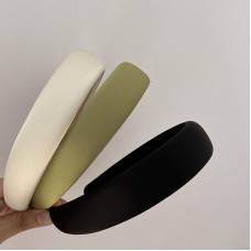 Sponge headband, wide-brimmed hair press, face wash and going out headwear
