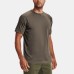 Men's loose round neck breathable elastic running training fitness short sleeved quick drying clothes