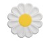 Creative Daisy Flower Household Oil and Heat Resistant Small Fresh Japanese and Korean Bowl and Plate Mats