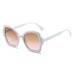 Sunglasses European and American Internet celebrity ins personalized butterfly glasses Milan fashion catwalk sunglasses