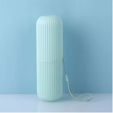 Plastic toothbrush box portable toothbrush cup brushing teeth mouthwash cup and dental cylinder
