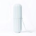 Plastic toothbrush box portable toothbrush cup brushing teeth mouthwash cup and dental cylinder