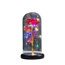 Eternal rose glass lampshade Valentine's gift ornament Eternal rose glass lampshade Valentine's gift ornament