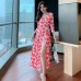 Summer new style red seaside vacation long one piece joint