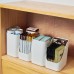 Plastic storage box desktop miscellaneous items refrigerator vegetable storage box