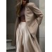 Fashionable temperament, simple style design, unbuttoned casual solid color suit jacket cardigan for women