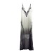 Lace patchwork suspender dress