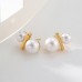 High-end niche personality versatile earrings small fragrance earrings
