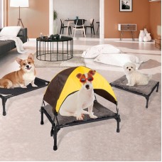 Pet camping marching bed small and medium-sized dogs moisture-proof folding bed cat and dog bed detachable pet tent